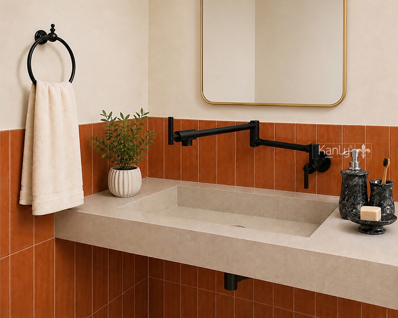 Hình thực tế vòi lạnh gắn tường Kanly GCT 13B
