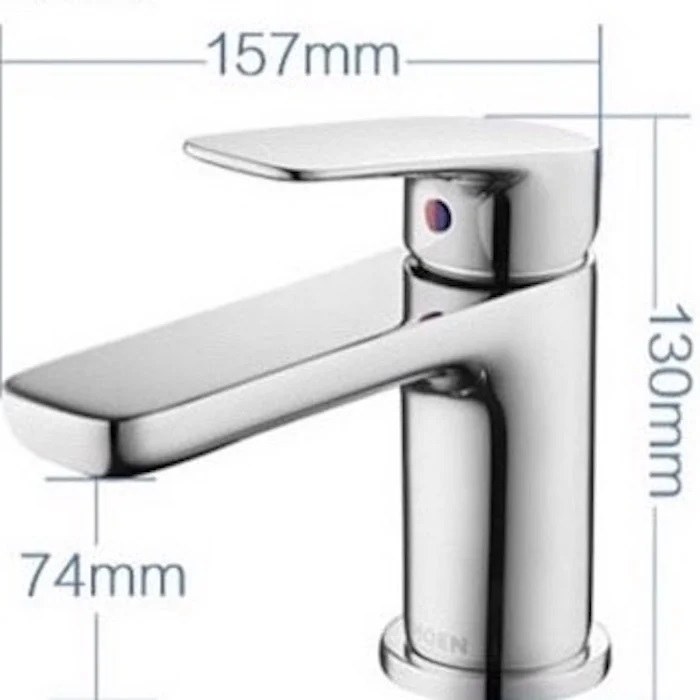 Bản vẽ kích thước vòi lavabo GN 10123