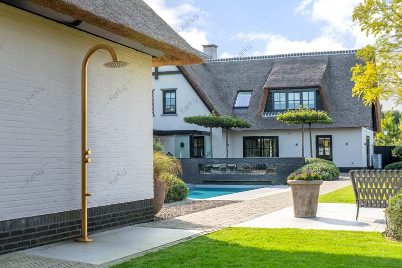 Hình ảnh thực tế sen tắm đứng KLS 9007 RG Kanly nóng lạnh