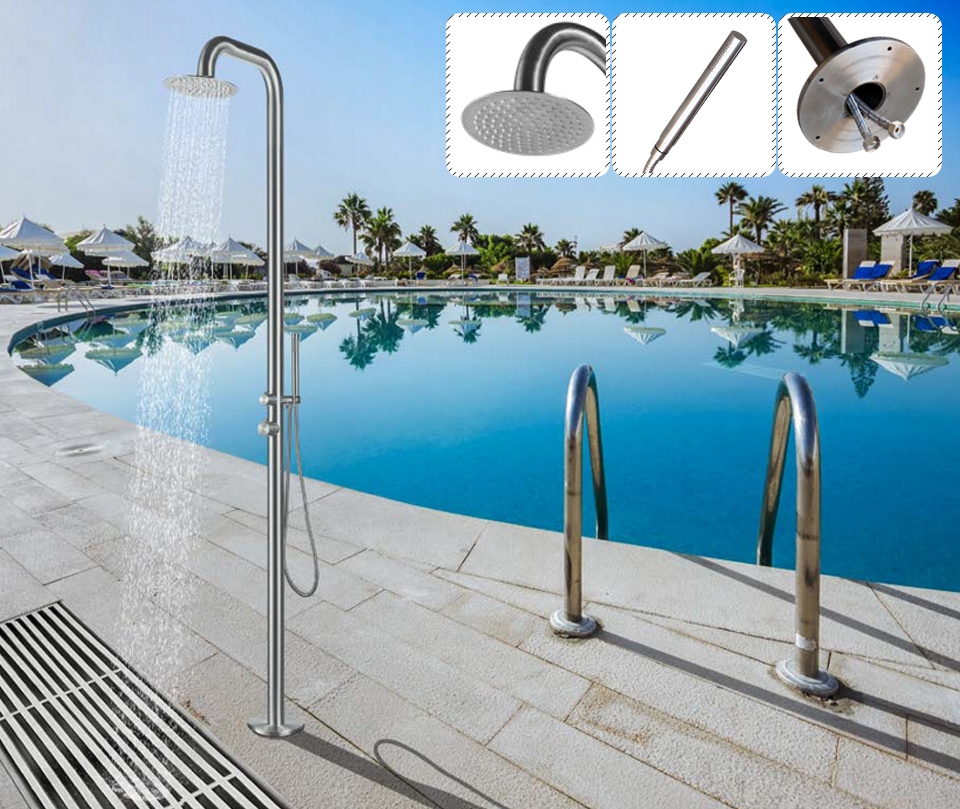 Hình ảnh thực tế sen tắm đứng KLS 9008 Kanly nóng lạnh