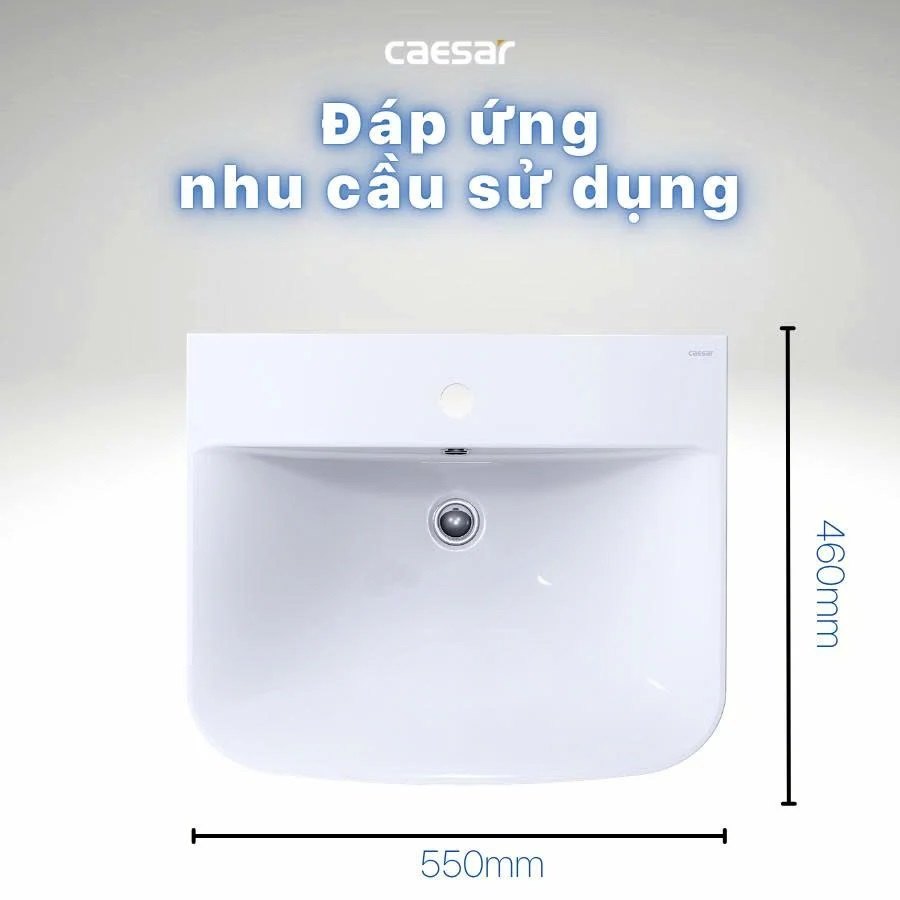 Bản vẽ kỹ thuật lavabo L 2355 treo tường
