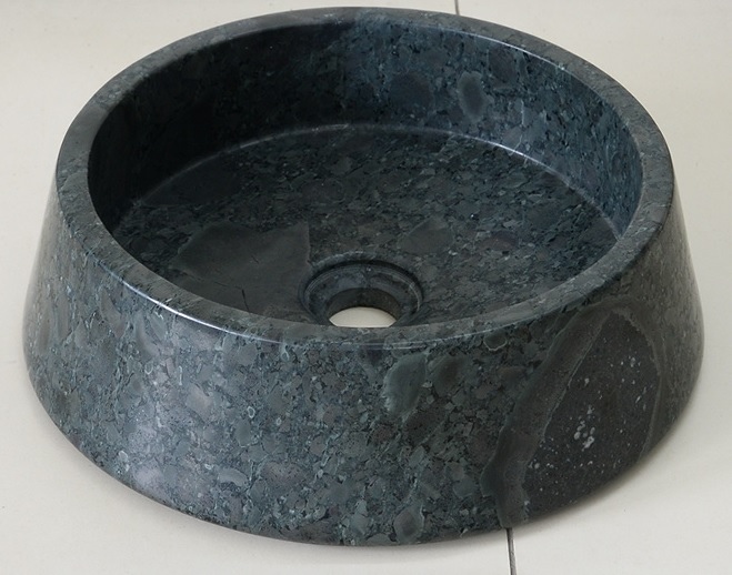 Hình ảnh thực tế bồn rửa mặt đá tự nhiên MAR47V Kanly