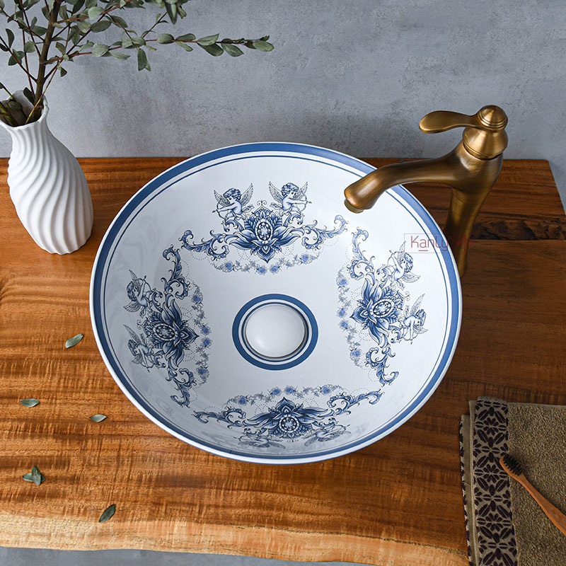 Chậu lavabo Kanly SU710 đặt bàn