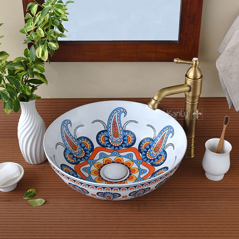 Chậu lavabo Kanly SU716 đặt bàn