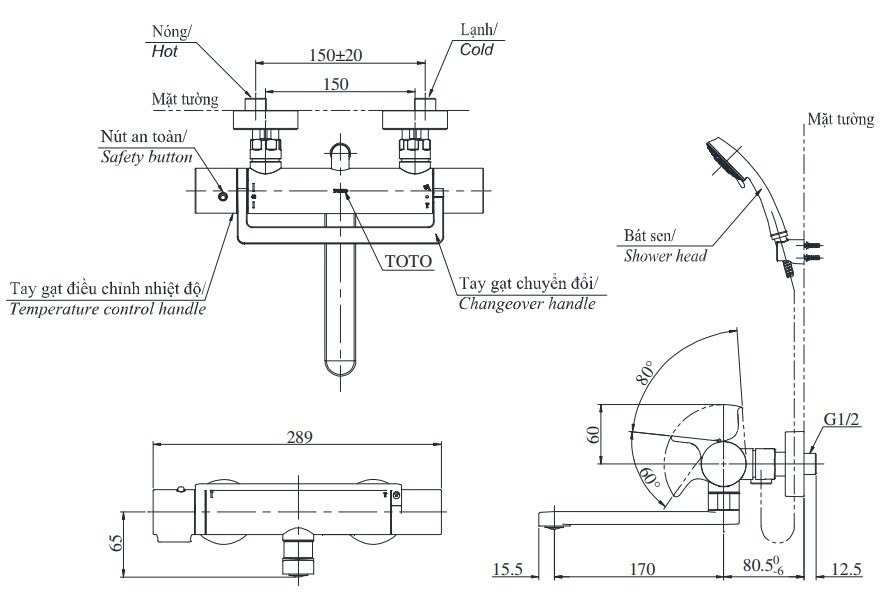 Bản vẽ kích thước củ sen TBV 03429V