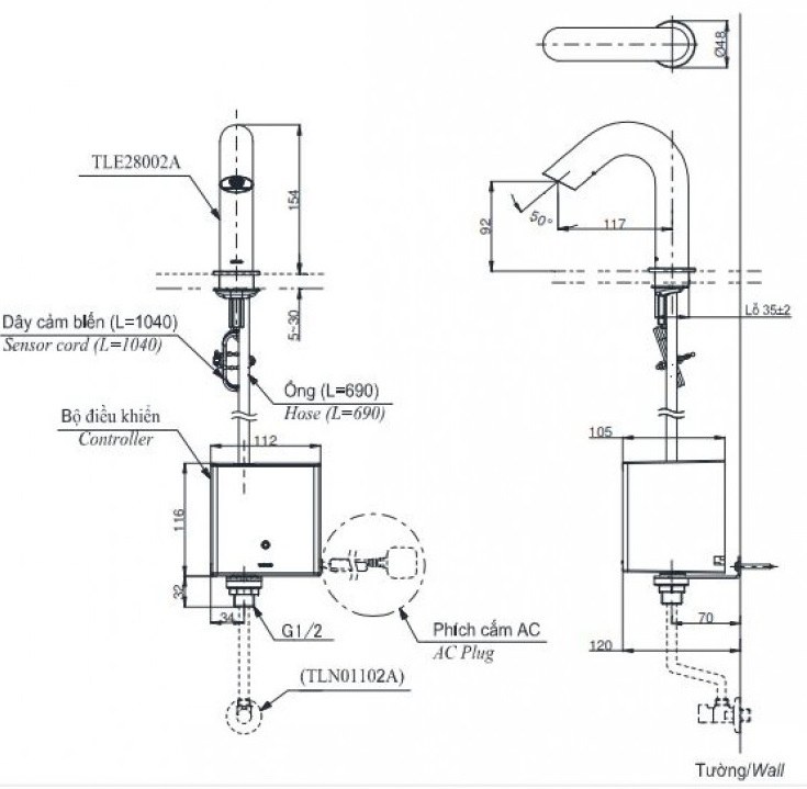 vòi sen, vòi lavabo, vòi lavabo cảm ứng, vòi lavabo giá rẻ, vòi lavabo cao cấp, vòi lavabo đẹp, vòi lavabo lâm đồng, vòi lavabo đồng nai, vòi lavabo đăk nông, vòi lavabo vũng tàu, vòi lavabo toto, TOTO TLE28002A