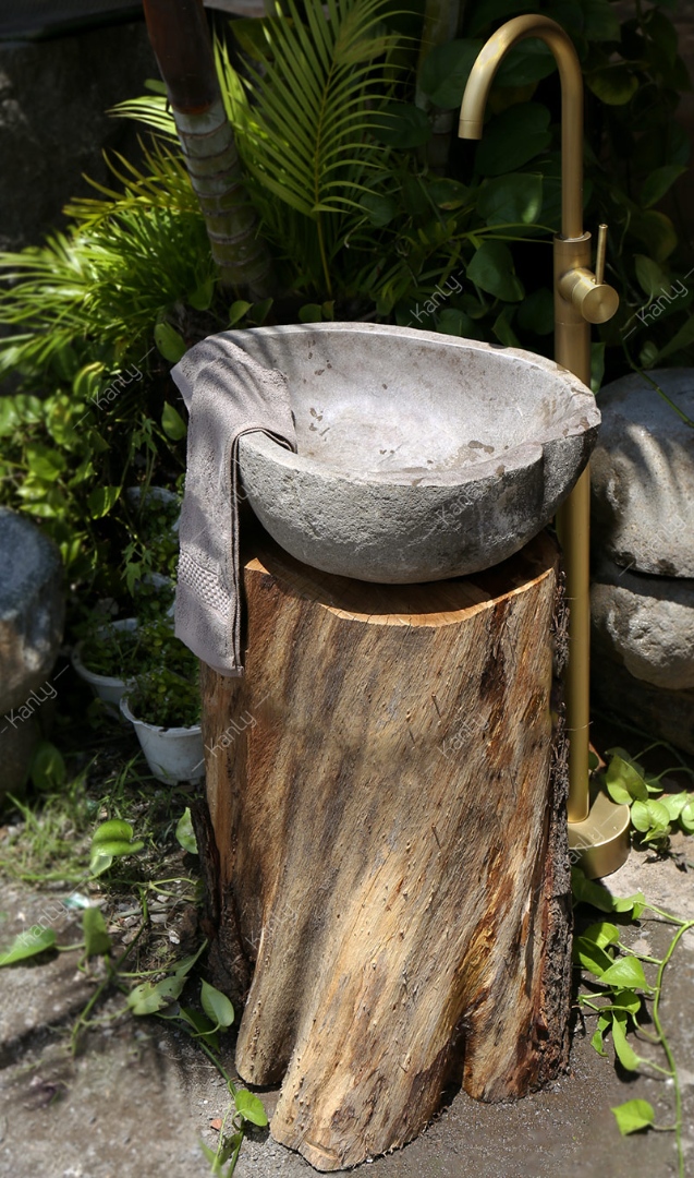 Hình ảnh thực tế đôn gỗ TW 01V tự nhiên