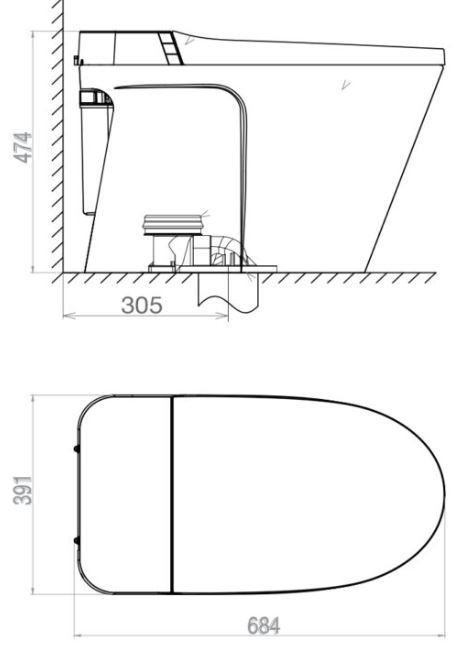 Bản vẽ bệt V882 B Viglacera
