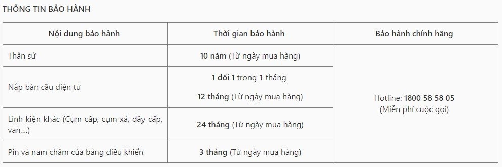 bảo hành v885