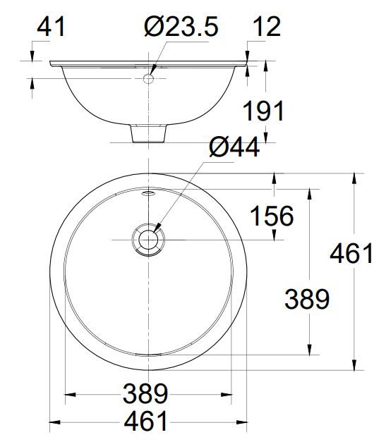 Thông số kỹ thuật lavabo rửa mặt 0433WT American
