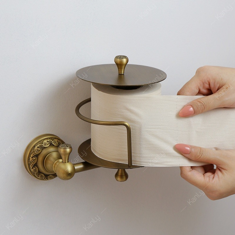 Hình ảnh thực tế giá treo giấy vệ sinh Kanly GCH 10