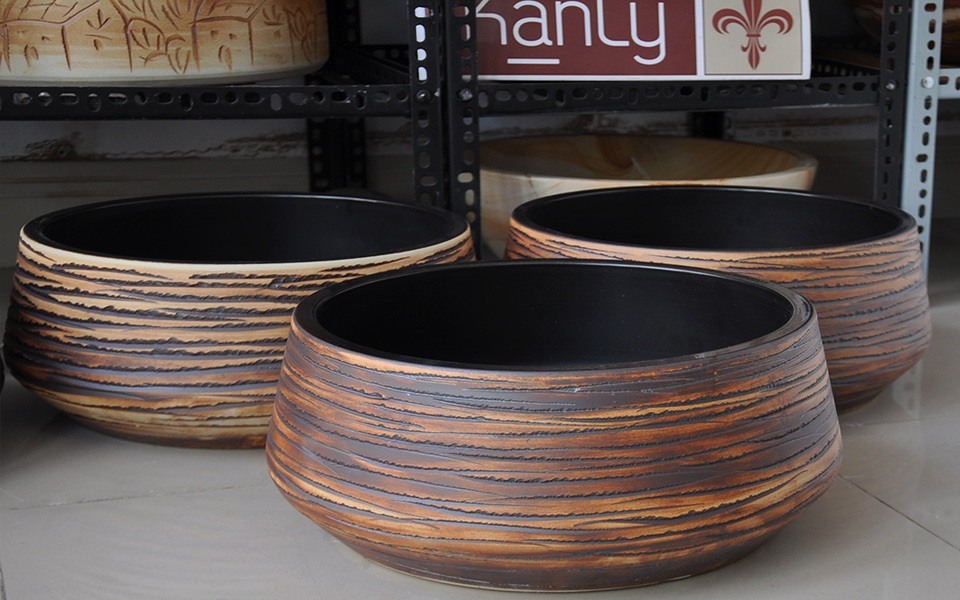 Hình ảnh thực tế lavabo Kanly SU009