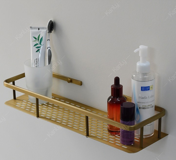 Hình ảnh thực tế kệ treo phòng tắm Kanly GCK 30