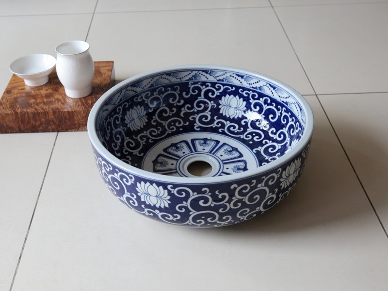 Hình ảnh thực tế lavabo Kanly SU120