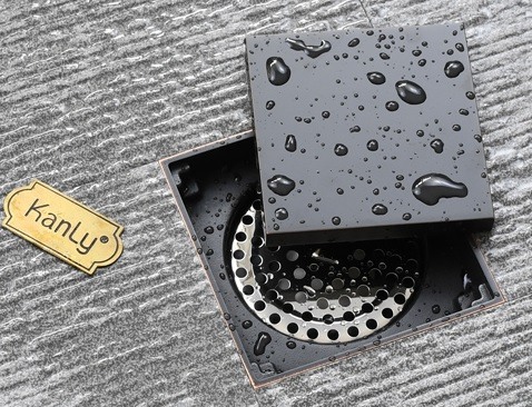 Hình ảnh thực tế phễu thoát sàn Kanly GCP 10B