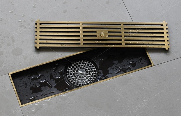 Hình ảnh thực tế phễu thoát sàn Kanly GCP 67