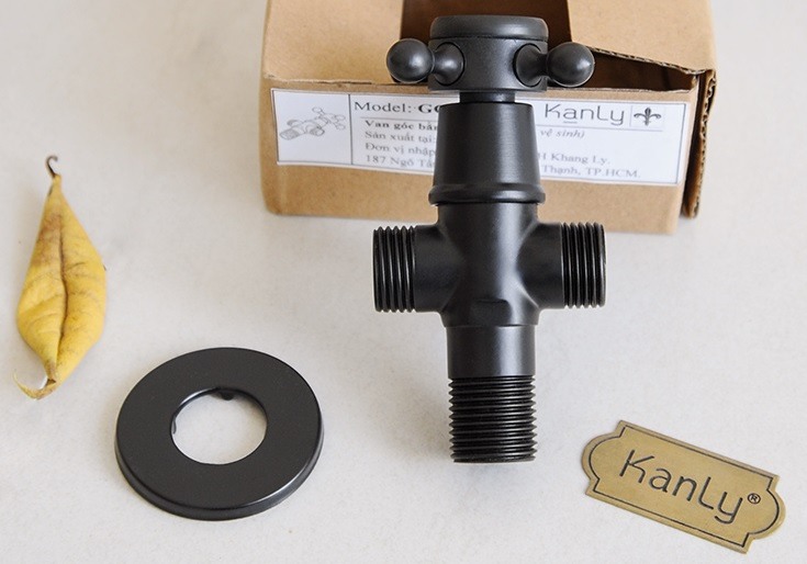 Hình ảnh thực tế van T chia nước Kanly GCV 12B