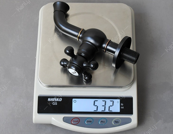 Hình ảnh thực tế vòi rửa Kanly đồng thau GCT 02B