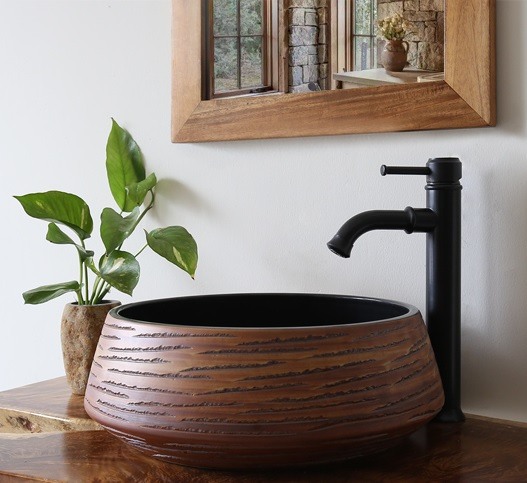 Hình ảnh thực tế vòi chậu rửa Kanly đồng thau GCA20 B