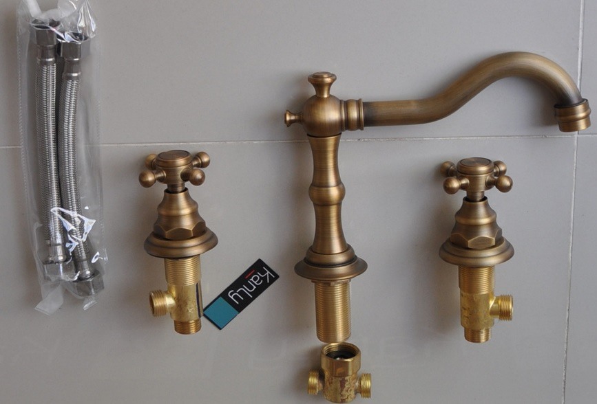 Hình ảnh thực tế vòi chậu rửa Kanly đồng thau GCB07