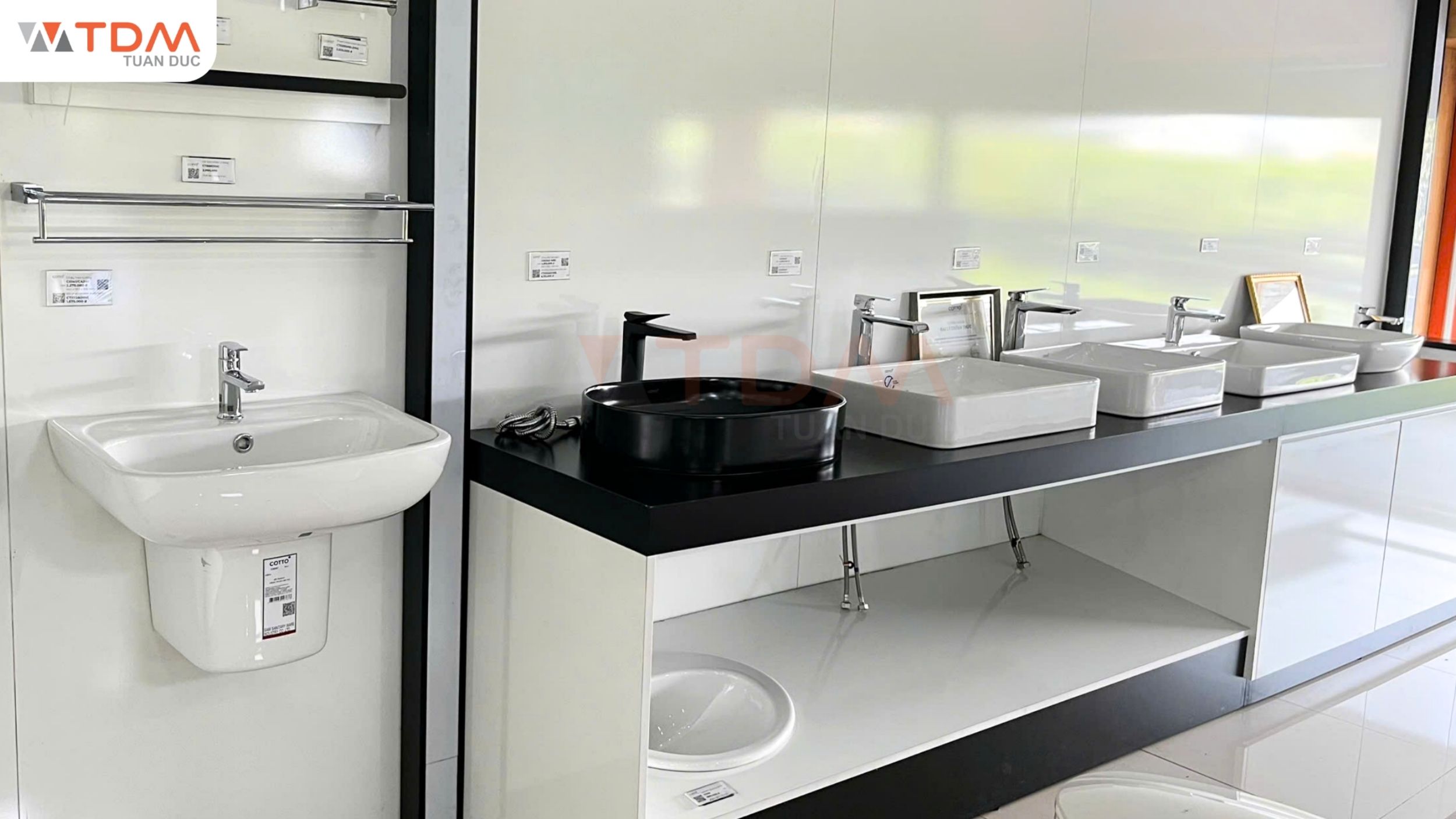 Top chậu rửa mặt Cotto chính hãng giá tốt bán chạy trên thị trường