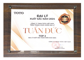 TOP 2 ĐẠI LÝ XUẤT SẮC TOÀN MIỀN NAM 2024