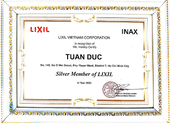Chứng nhận đại lý INAX