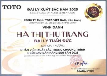 Giải thưởng cá nhân nổi bật TDM Tuấn Đức