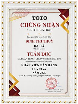 Chứng nhận nhân viên bán hàng Level-A - Đinh Thị Thùy