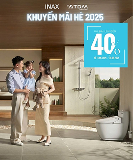Khuyến mãi hè inax 2025