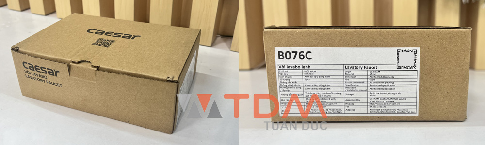 Tem nhãn dán bao bì Caesar