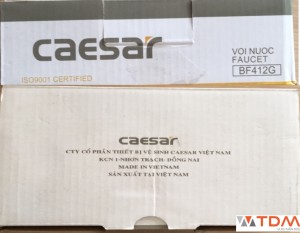 Hình ảnh bao bì chính hãng Caesar tại Việt Nam