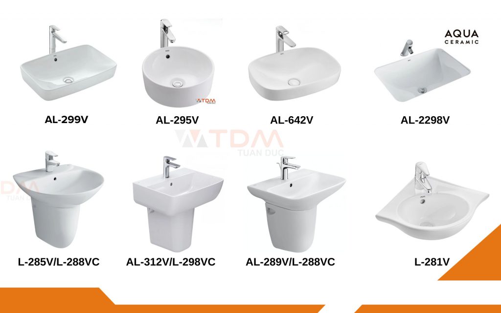 Lavabo Inax được khách hàng Biên Hòa ưa chuộng tại TDM Tuấn Đức