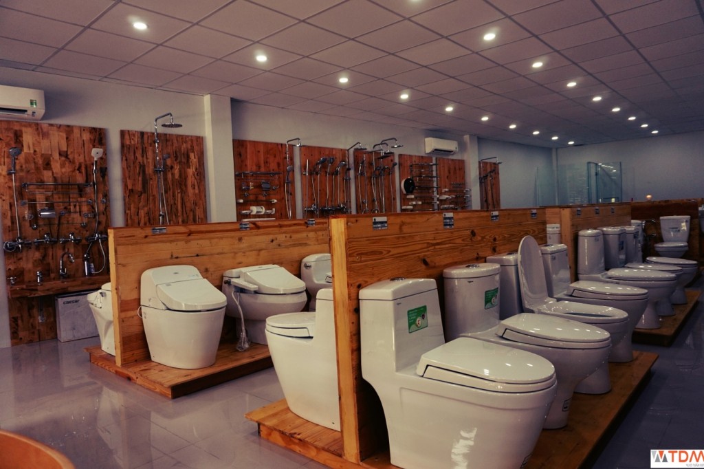 Nơi bán thiết bị vệ sinh Viglacera (bồn cầu, lavabo, sen vòi) tại Pleiku Gia Lai