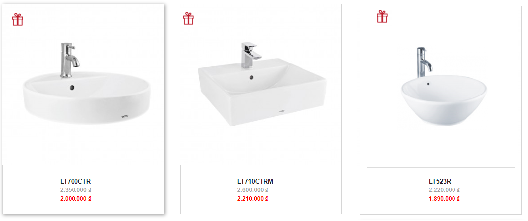 sale lavabo toto 1