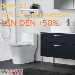 Bảng báo giá thiết bị vệ sinh American Standard năm 2025