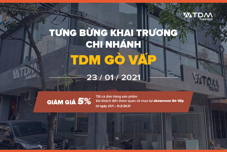 TDM Tuấn Đức khai trương chi nhánh mới tại quận Gò Vấp TPHCM