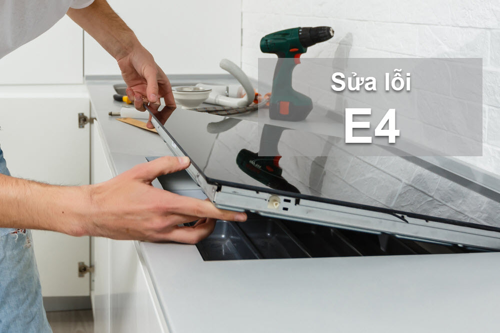 Bếp từ báo lỗi E4