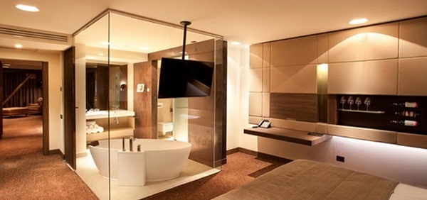 Tư vấn thiết kế lắp đặt bồn tắm trong phòng ngủ đẹp sang trọng cần ...