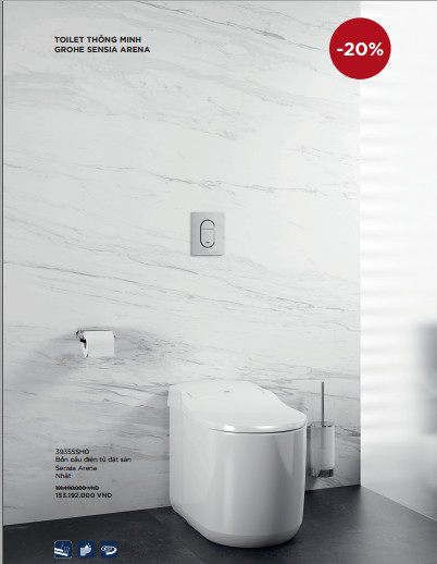 bồn cầu thông minh Grohe