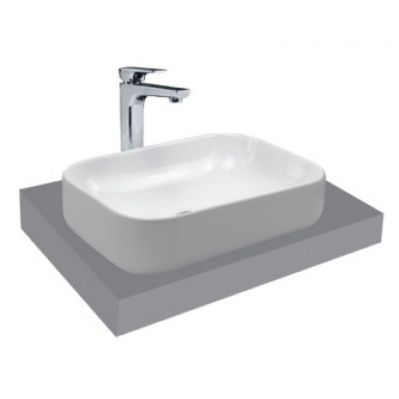 Chậu Rửa Mặt Lavabo Viglacera V25 Đặt Bàn Chữ Nhật