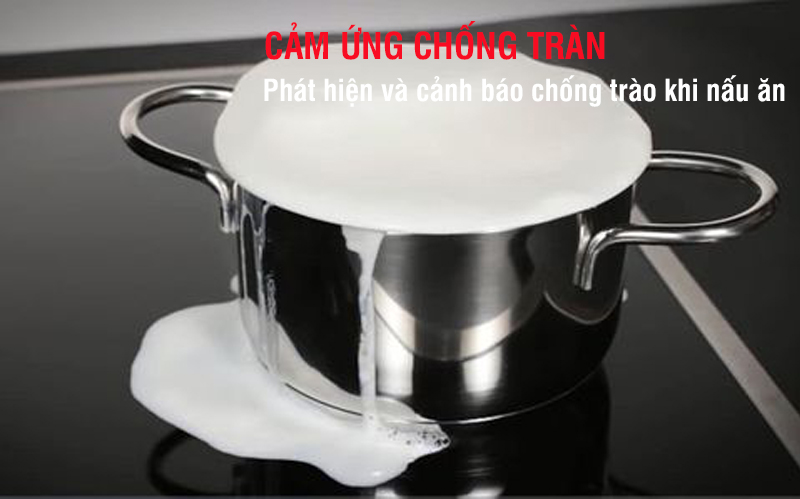 Bếp từ cảnh báo chống tràn