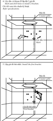 Cách lắp lavabo âm bàn