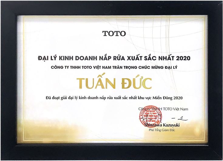 Đại lý TOTO Tuấn Đức