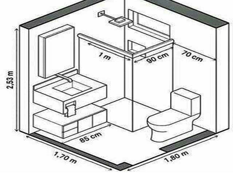 Đảm bảo đủ không gian thoải mái cho mọi hoạt động và vệ sinh thể chất. Nhấn vào hình ảnh để khám phá ngay những thiết kế đẳng cấp nhất.