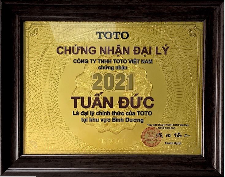 Đại lý Toto Tuấn Đức