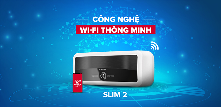 Máy gián tiếp Ariston WIFI SLIM2 SL2 LUX 