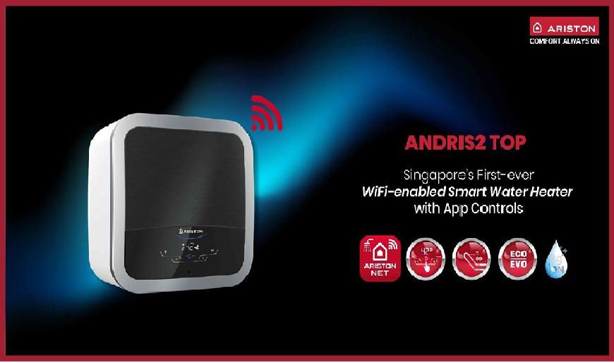 máy nước nóng gián tiếp Ariston có Wifi