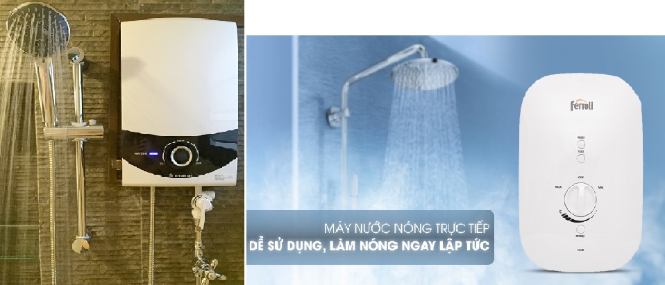 Máy nước nóng trực tiếp