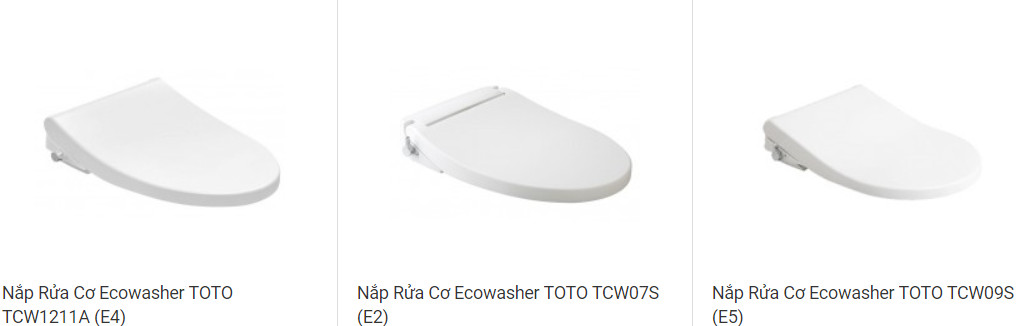 Nắp rửa cơ Toto